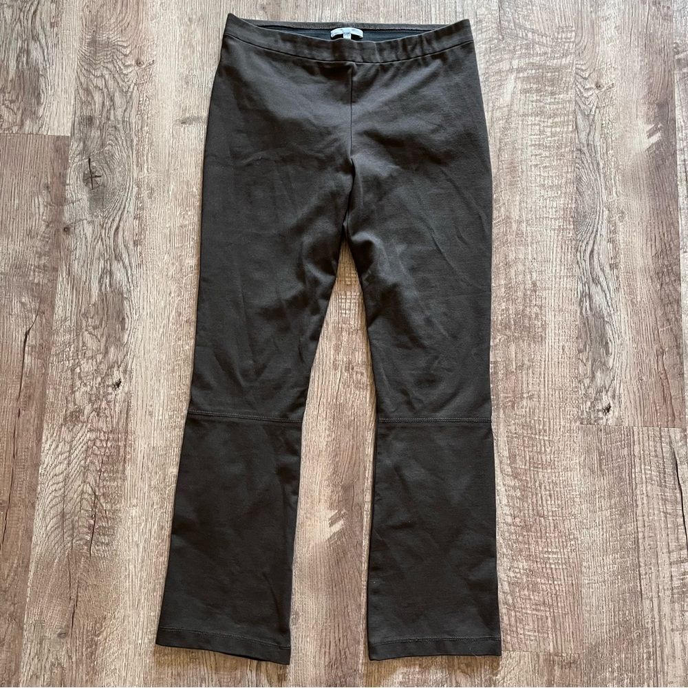Vince Espresso Brown casual trouser pants flare size large